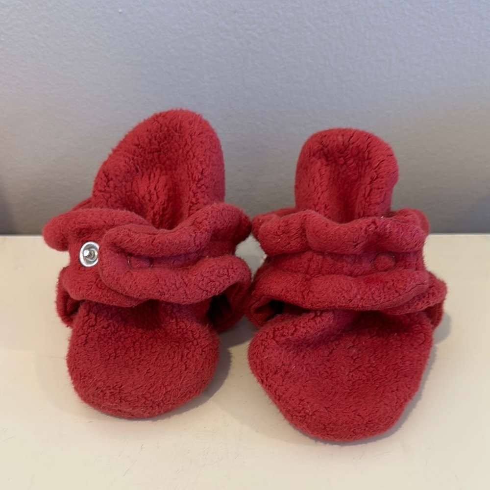 Zutano Fleece Baby Booties